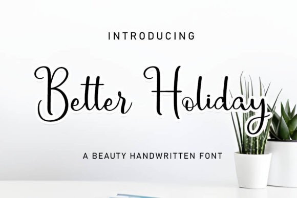Better Holiday Font - Featured Image