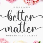 Better Matter Font - Featured Image