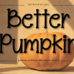 Better Pumpkin Font - Featured Image