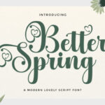 Better Spring Font - Featured Image