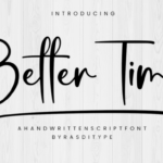Better Time Font - Featured Image
