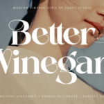 Better Vinegar Font - Featured Image