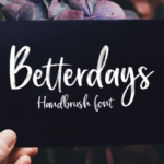 Betterdays Font - Featured Image