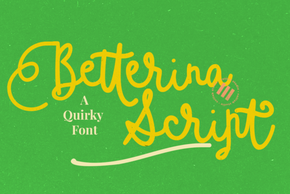Betterina Script Font - Featured Image