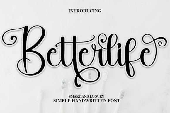 Betterlife Font - Featured Image