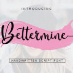 Bettermine Font - Featured Image