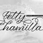 Betty Chamilla Font - Featured Image
