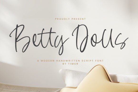 Betty Dolls Font - Featured Image
