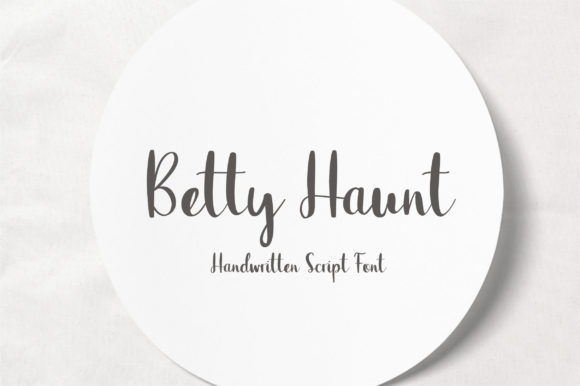Betty Haunt Font - Featured Image