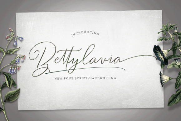Bettylavia Font - Featured Image