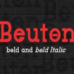 Beuton Bold Font - Featured Image