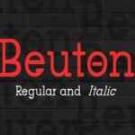 Beuton Regular Font - Featured Image