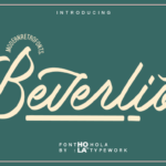 Beverlio Font - Featured Image