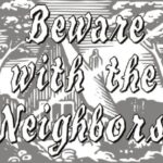 Beware the Nieghboors Font - Featured Image