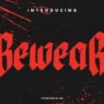 Bewear Font - Featured Image