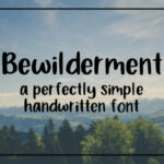 Bewilderment Font - Featured Image