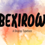 Bexirow Font - Featured Image