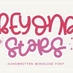 Beyond Stars Font - Featured Image