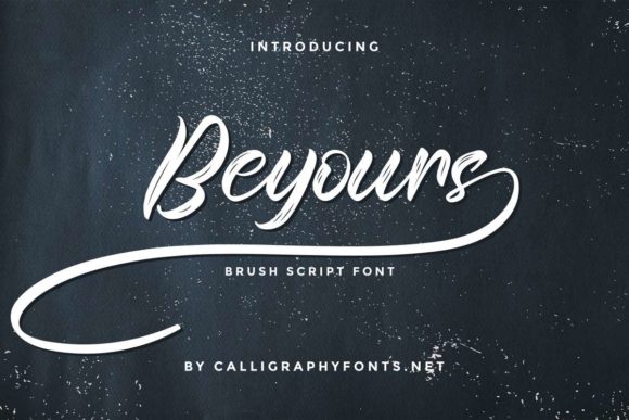 Beyours Font - Featured Image