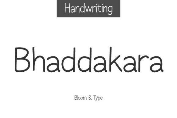 Bhaddakara Font - Featured Image