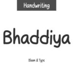 Bhaddiya Font - Featured Image