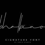 Bhalbino Font - Featured Image