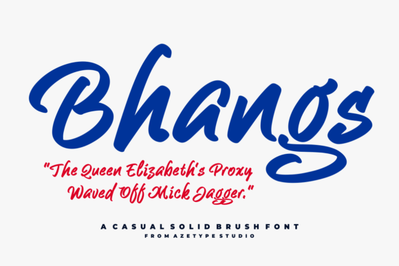 Bhangs Font - Featured Image