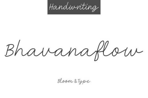 Bhavanaflow Font - Featured Image