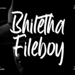 Bhiletha Fileboy Font - Featured Image