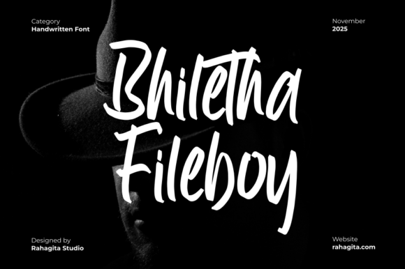 Bhiletha Fileboy Font - Featured Image