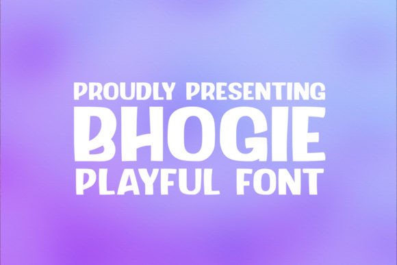 Bhogie Font - Featured Image