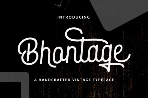 Bhontage Font - Featured Image