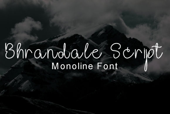 Bhrandale Script Font - Featured Image