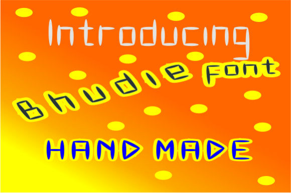 Bhudie Font - Featured Image
