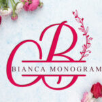 Bianca Monogram Font - Featured Image