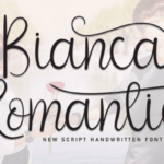 Bianca Romantic Font - Featured Image