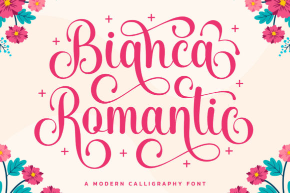 Bianca Romantic Font Font - Featured Image