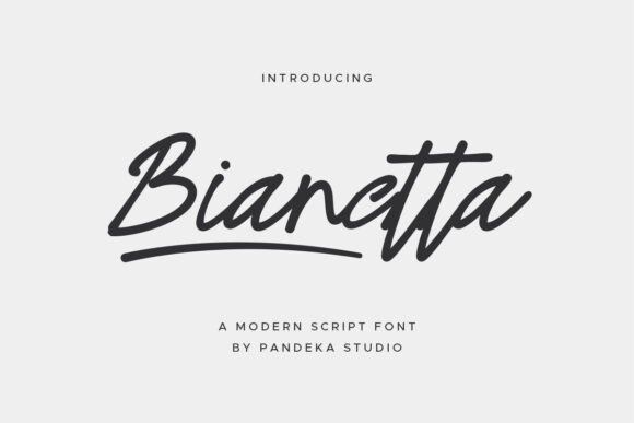 Bianetta Font - Featured Image