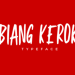 Biang Kerok Font - Featured Image