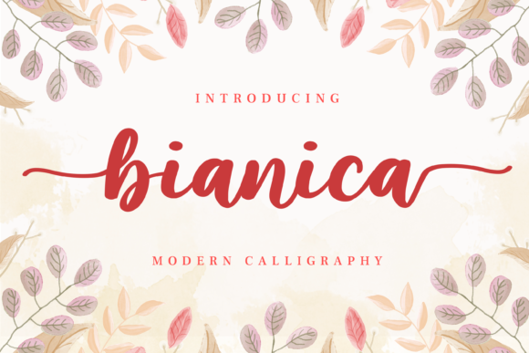 Bianica Font - Featured Image