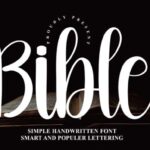 Bible Font - Featured Image
