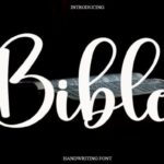 Bible Font - Featured Image
