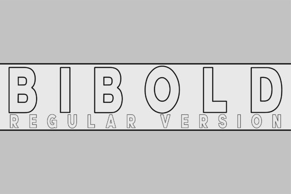 Bibold Outline Font - Featured Image