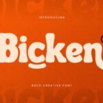 Bicken Font - Featured Image