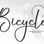Bicycle Font - Featured Image
