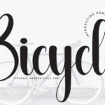 Bicycle Font - Featured Image