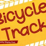 Bicycle Track Font - Featured Image