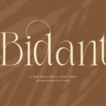 Bidant Font - Featured Image