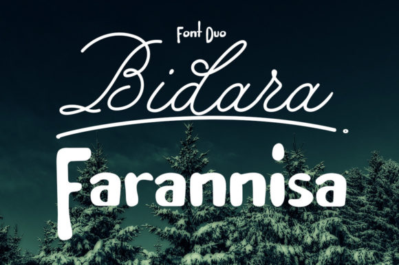 Bidara Farannisa Font - Featured Image