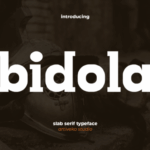 Bidola Font - Featured Image